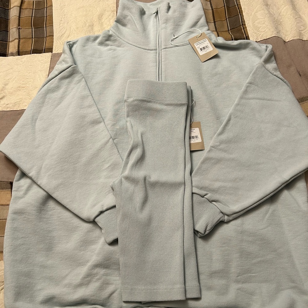 Tkees quarter zip set